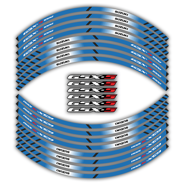 Autocollants: Liseret jante Suzuki GSX-S