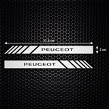 Autocollants: Autocollants Miroir Peugeot 4