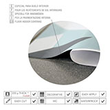 Autocollants: Sticker Sol Gardez Vos Distances 6 Allemand signe  4