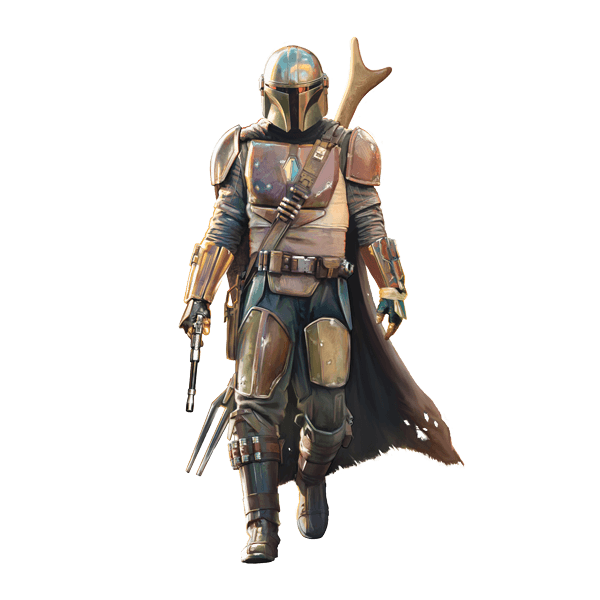 Stickers muraux: Mandalorian