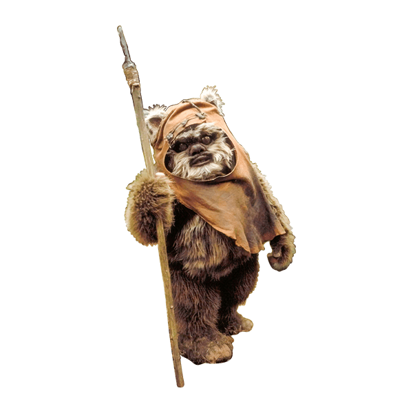 Stickers muraux: Ewok