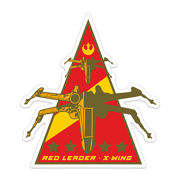 Autocollants: Red Leader - X-Wing