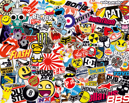 Autocollants: Sticker Bomb Classic