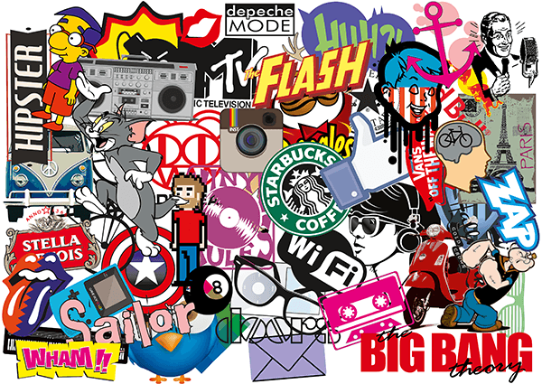 Autocollants: Sticker Bomb 6