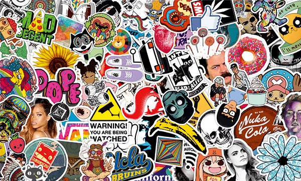 Autocollants: Sticker Bomb 7