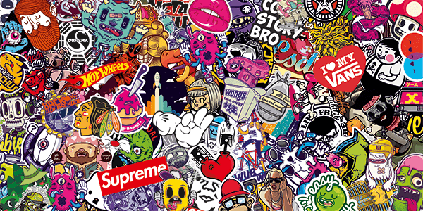 Autocollants: Sticker Bomb 8
