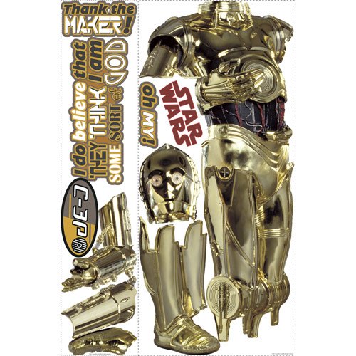 Stickers muraux: Géant C3PO Stickers muraux