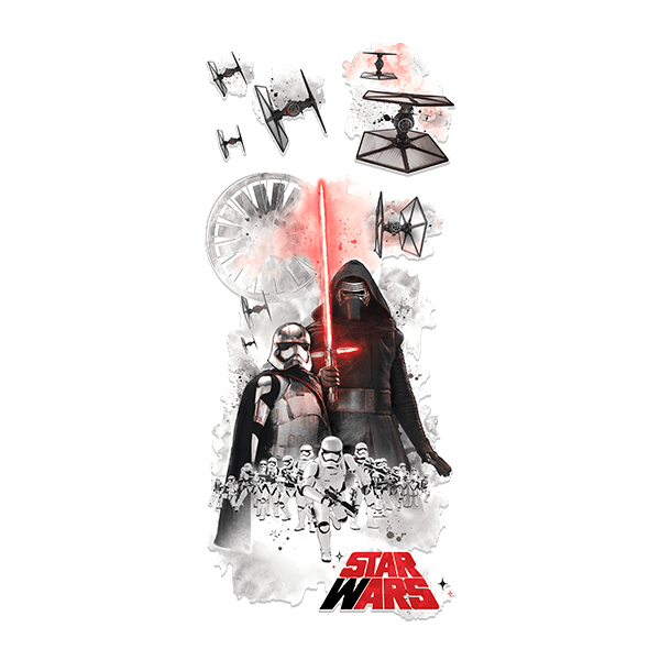 Stickers muraux: Super autocollants des méchants de Star Wars