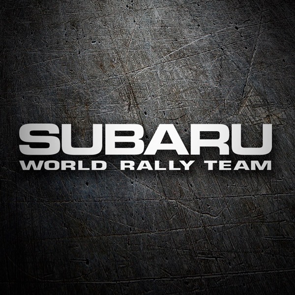 Autocollants: Subaru World Rally Team