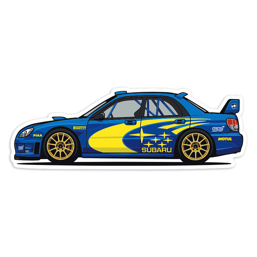 Autocollants: Subaru Impreza WRC