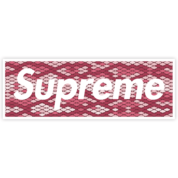 Autocollants: Supreme tuiles
