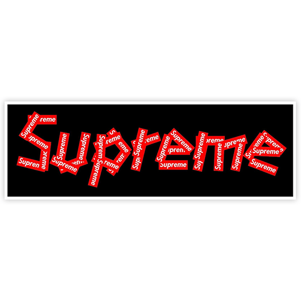 Autocollants: Supreme collage