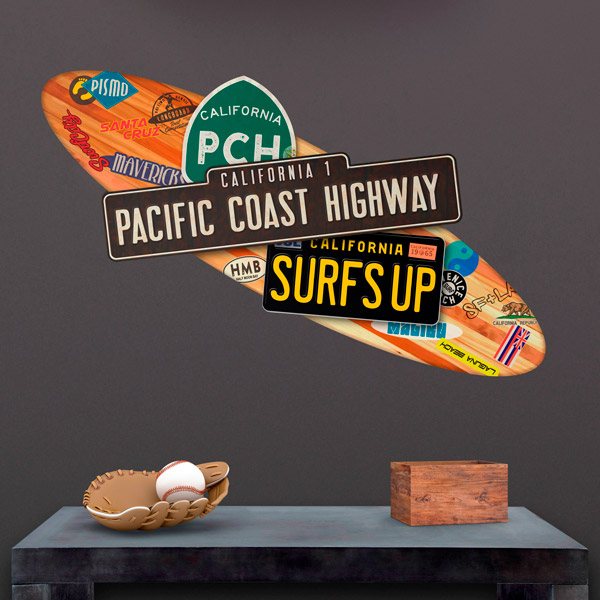 Stickers muraux: Pacific Coast Highway