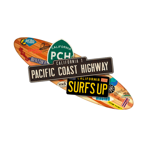Stickers muraux: Pacific Coast Highway