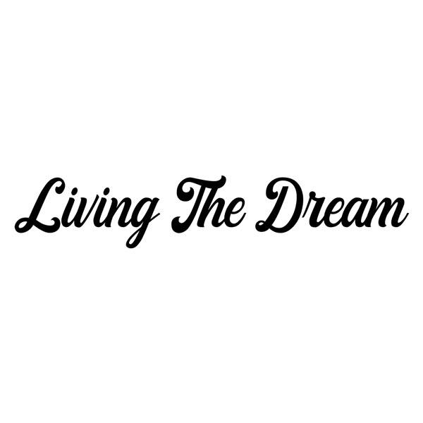Autocollants: Living the Dream
