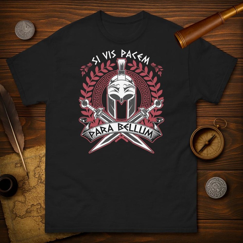 T-shirts: Si Vis Pacem Para Bellum: Force et Stratégie