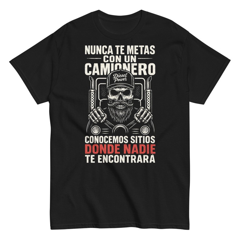 T-shirts: Ne Te Frotte Jamais à un Routier