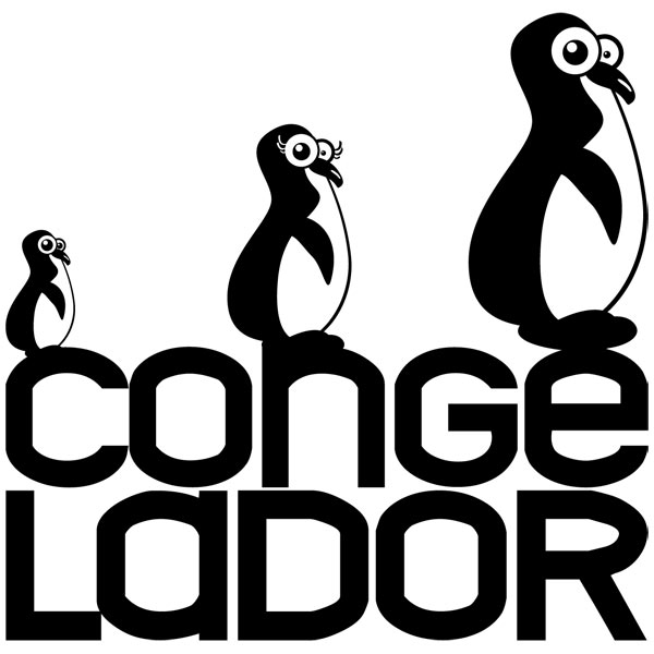 Stickers muraux: Penguins de congélateur