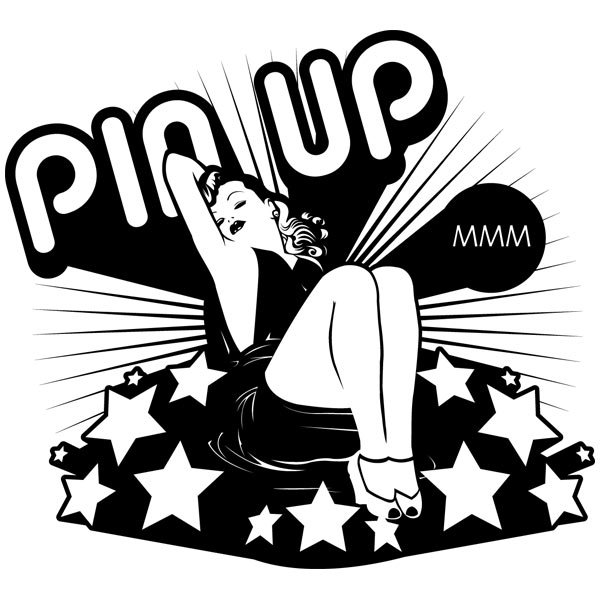 Stickers muraux: Pin Up Girl