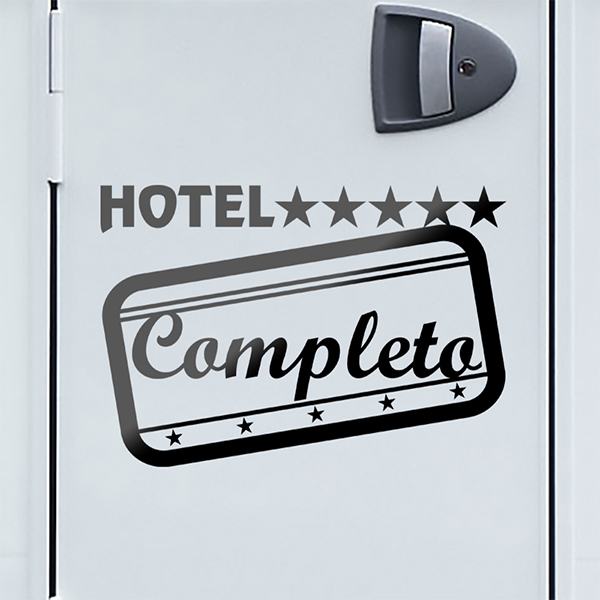 Autocollants: Hotel Completo 01