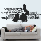 Stickers muraux: Groucho Femmes 2