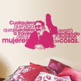 Stickers muraux: Groucho Femmes 4