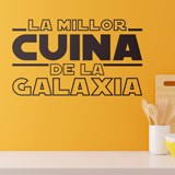 Stickers muraux: La meilleure cuisine de la galaxie en catalan 2