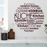 Stickers muraux: Langues de Cuisine en Allemand 3