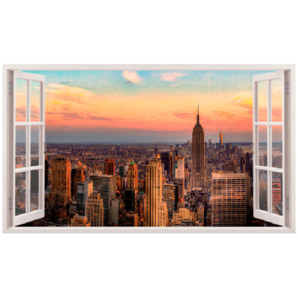 Stickers muraux: Panorama de New York