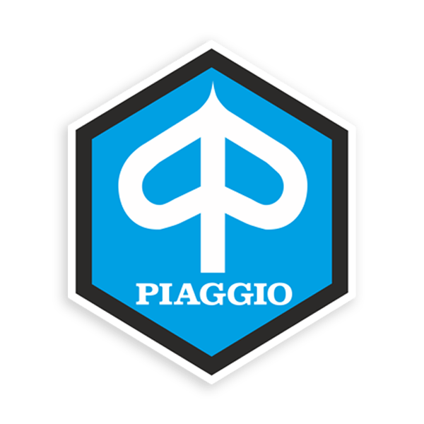 Autocollants: Bouclier Piaggio