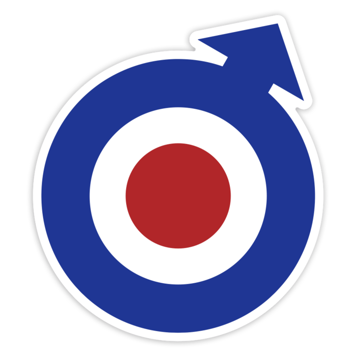 Autocollants: Logo Mod Style RAF