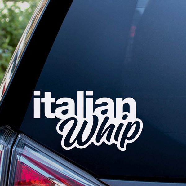 Autocollants: Italian Whip