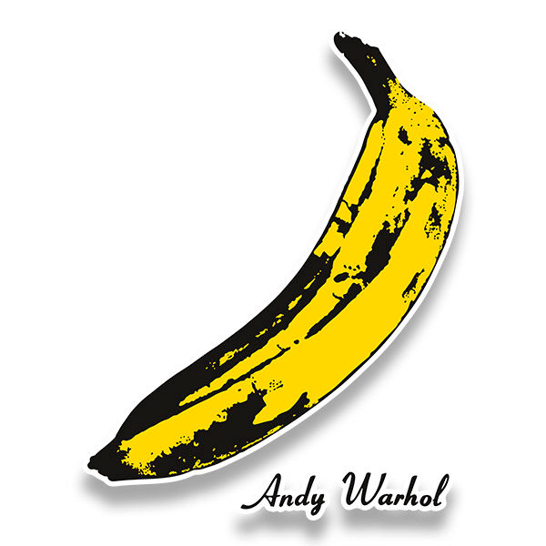 Stickers muraux: Banane de Warhol