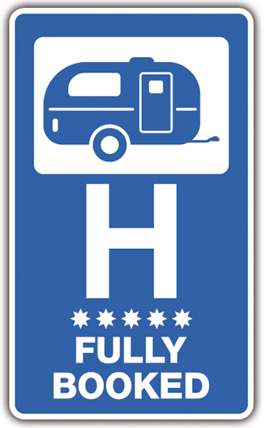 Autocollants: Hôtel Fully Booked