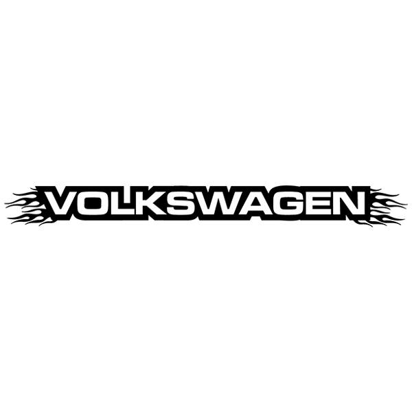 Autocollants: Pare soleil Volkswagen