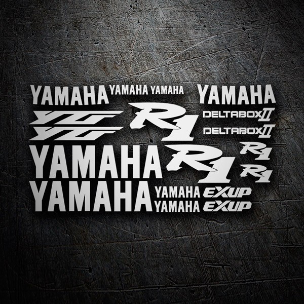 Autocollants: Kit Yamaha YZF R1 1999