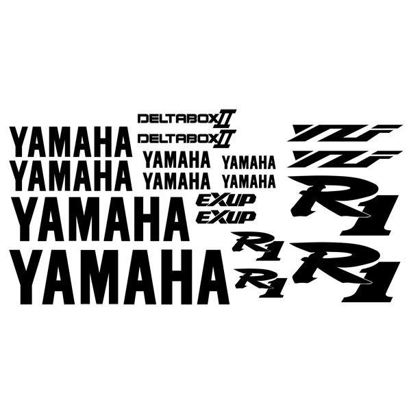 Autocollants: Kit Yamaha YZF R1 2001