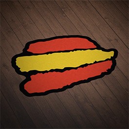 Boucliers et drapeaux des pays