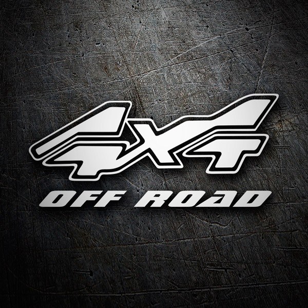 Autocollants: Num&eacute;ro 4x4 Off Road Racing