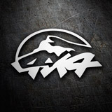 Autocollants: 4x4 Montagne