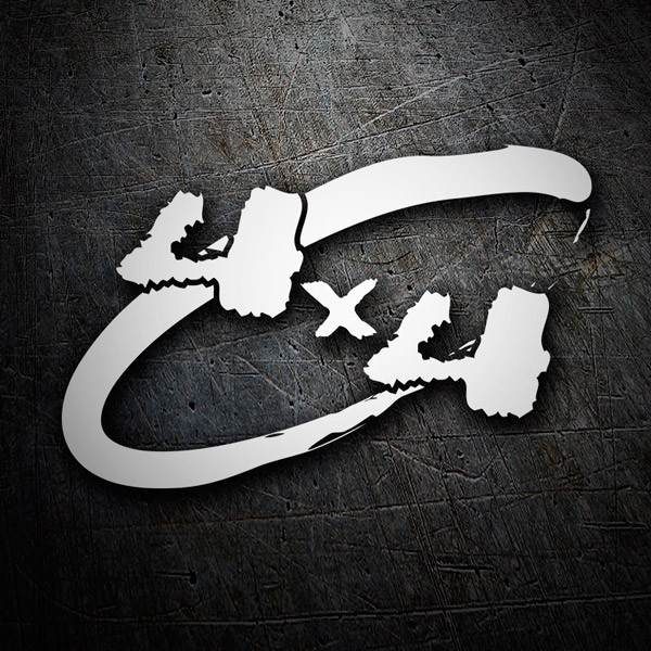 Autocollants: 4x4 Ovale Aventure