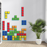 Stickers muraux: Pièces Tetris 3