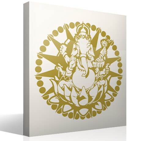 Stickers muraux: Mandala Ganesha