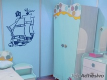 Stickers pour enfants: Bateau pirate 2