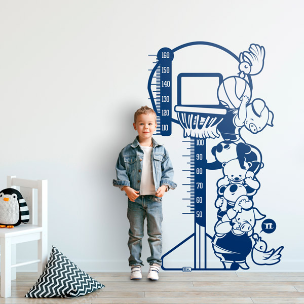 Stickers pour enfants: Toise Murale d