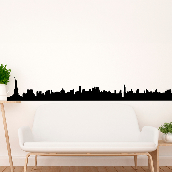 Stickers muraux: New york skyline