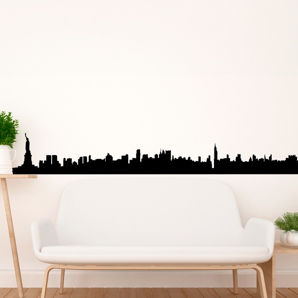 Silhouette de New York 0