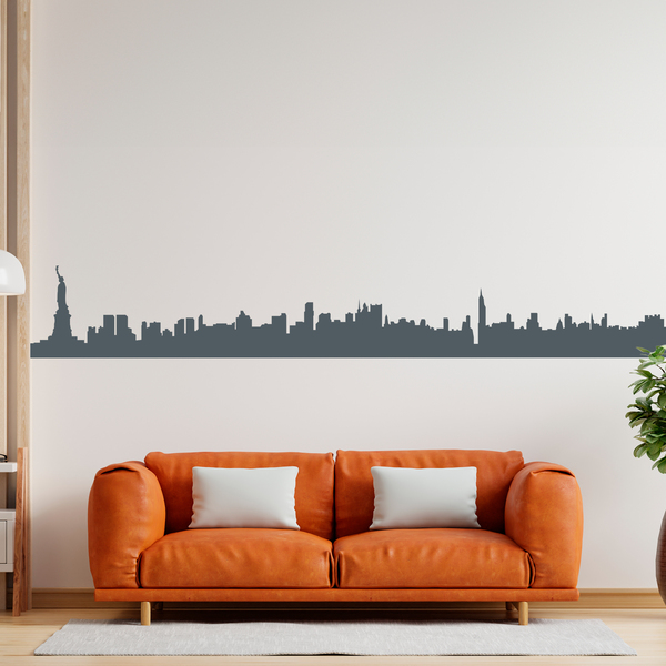 Stickers muraux: New york skyline
