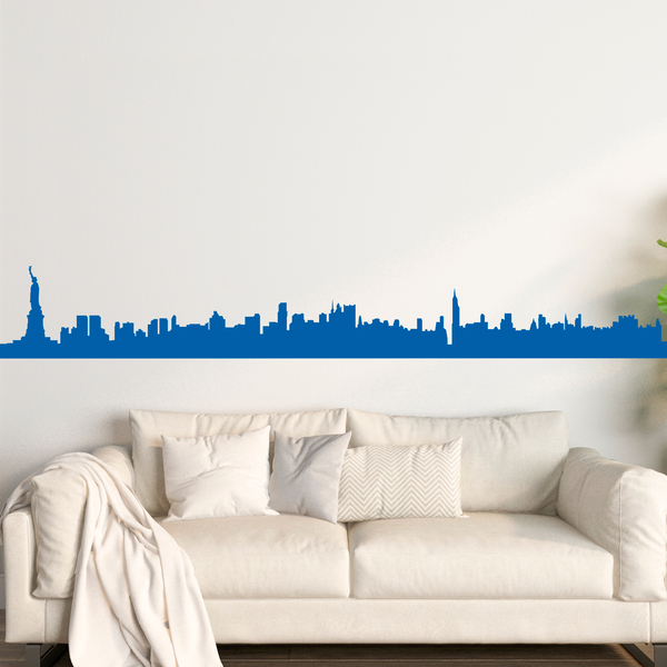 Stickers muraux: New york skyline