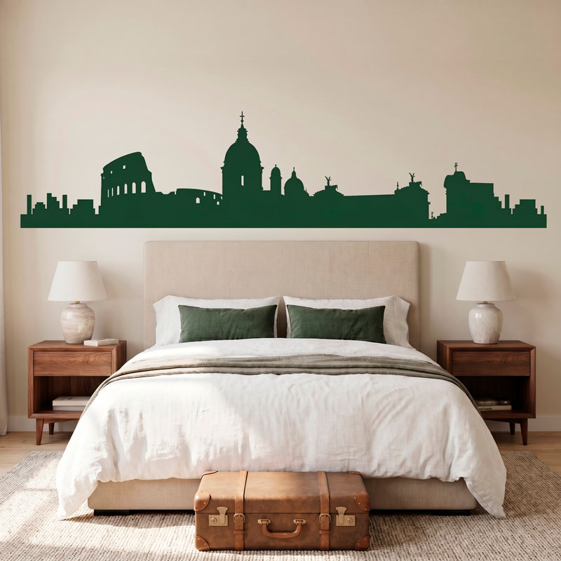 Stickers muraux: Silhouette de Rome